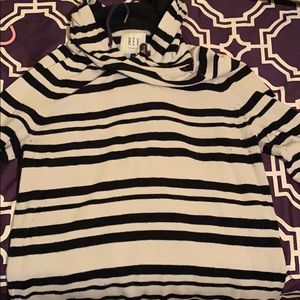 REV (REVELATION) black and white hoodie.